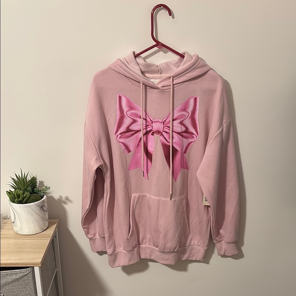 Pink Bow Hoodie 🎀 - Women’s Medium by No Boundaries